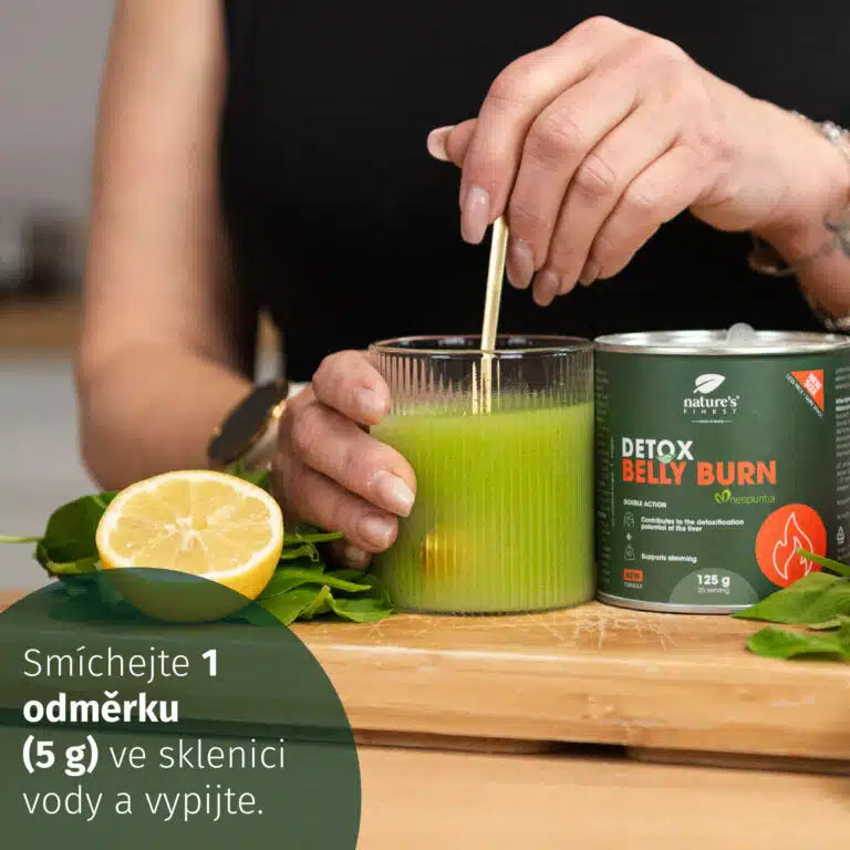 davkování detox belly burn